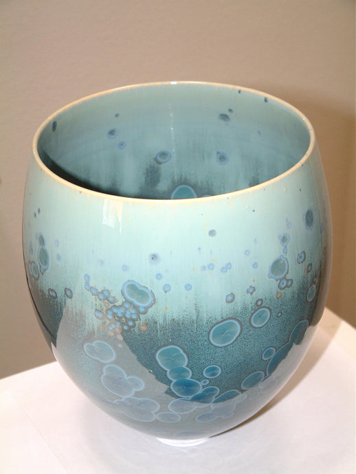 Blue Vase, Australian Artist Ted Secombe